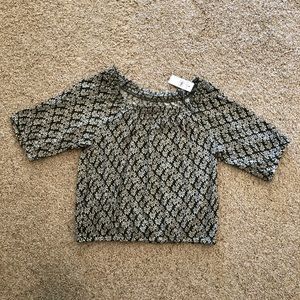 NWT - LOFT Paisley Top